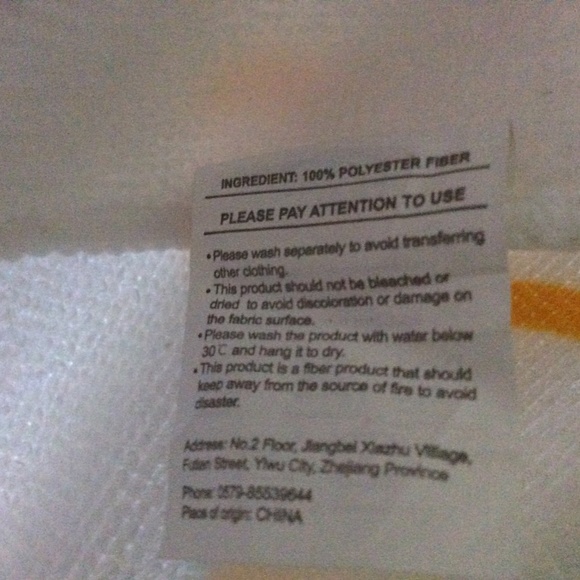 Beach Towel Pattern: Love Peace - Picture 4 of 4